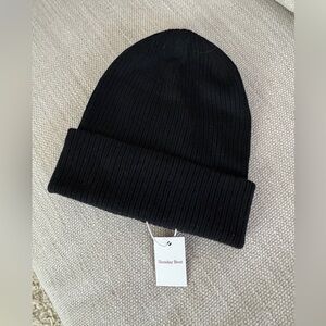 Sunday Best Classic Black Knit Hat